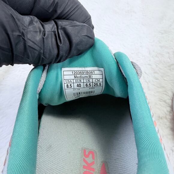 Brooks Glycerin 20 Oyster Latigo Bay Coral Womens Running Shoes Size 8.5 - Picture 10 of 10